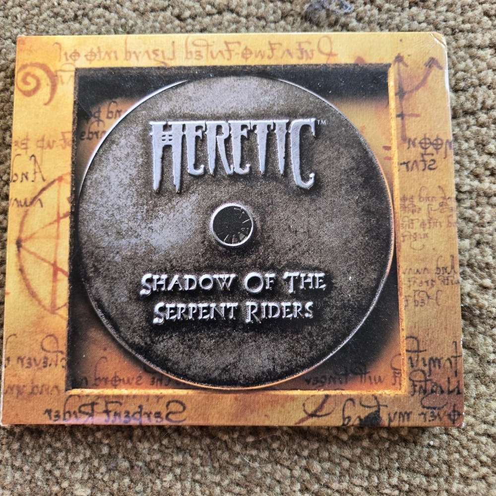 Heretic Shadow of the Serpent Riders PC CD-ROM 1996 id Software Raven Vintage